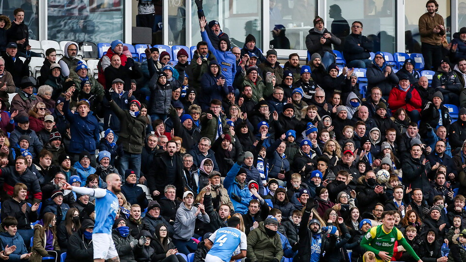 Posh Fans v Preston North End