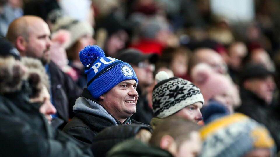 Posh Fans v Preston North End