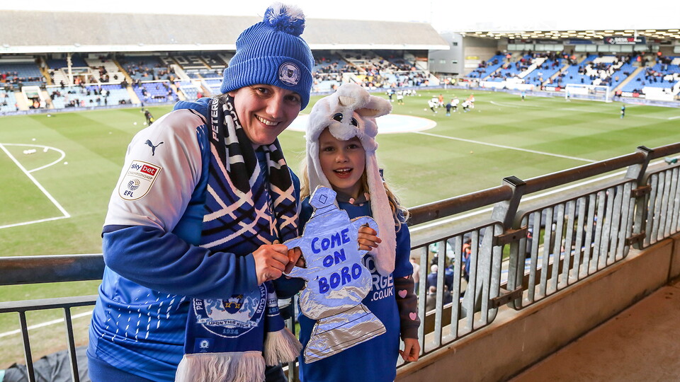 Posh Fans v QPR - 05/02/2022