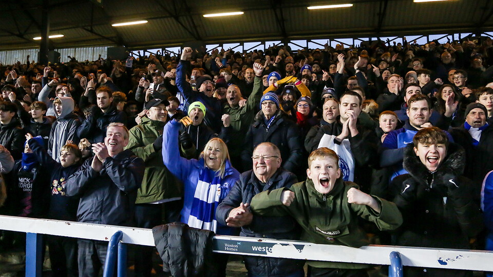 Posh Fans v QPR - 05/02/2022