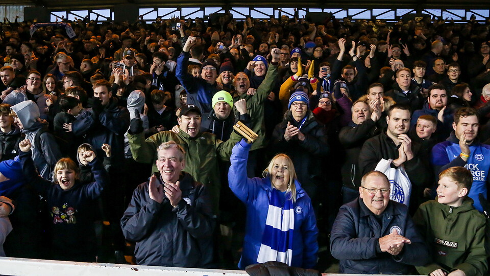 Posh Fans v QPR - 05/02/2022
