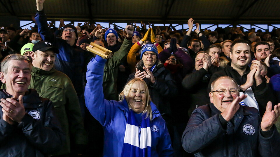 Posh Fans v QPR - 05/02/2022