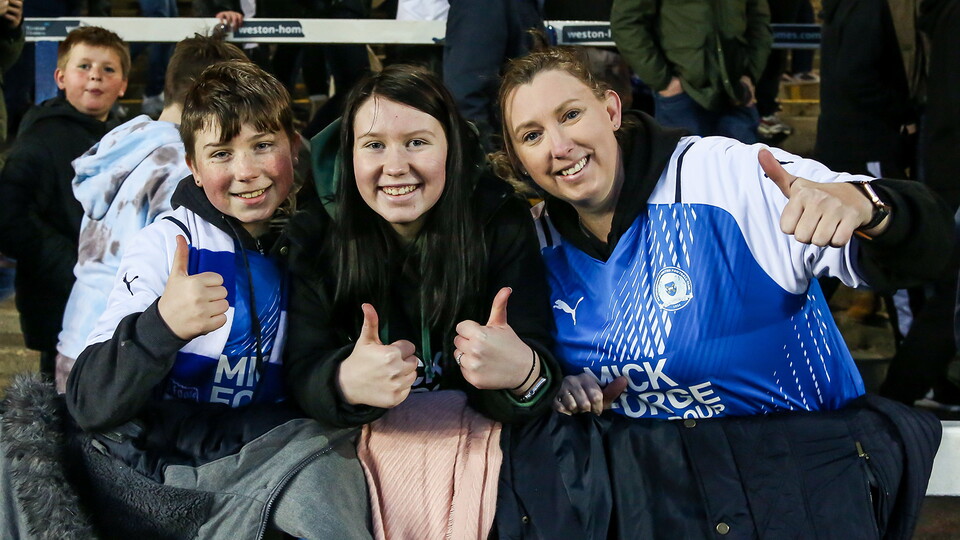 Posh Fans v QPR - 05/02/2022