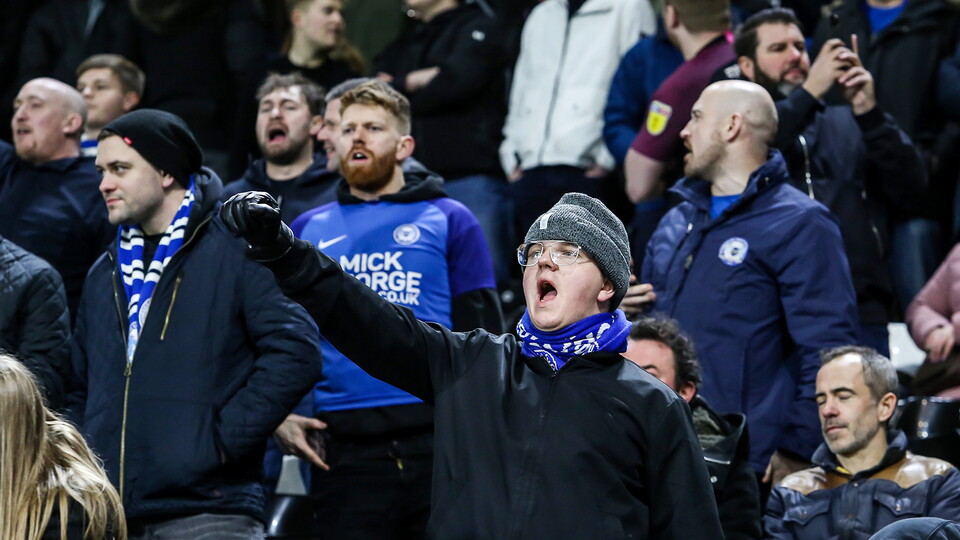 Posh Fans v Fulham - 23/02/2022