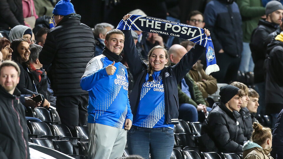 Posh Fans v Fulham - 23/02/2022