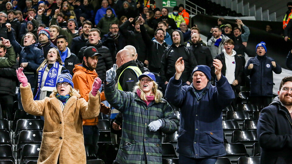 Posh Fans v Fulham - 23/02/2022