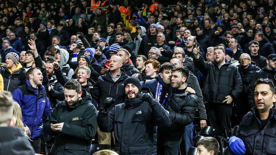 Posh Fans v Fulham - 23/02/2022