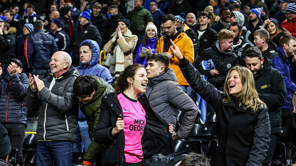 Posh Fans v Fulham - 23/02/2022