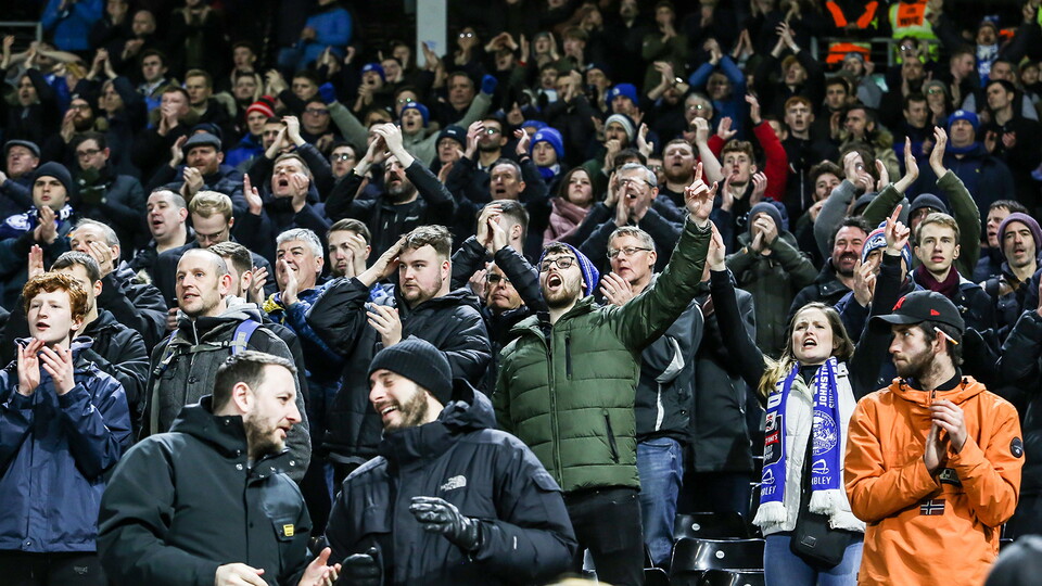 Posh Fans v Fulham - 23/02/2022