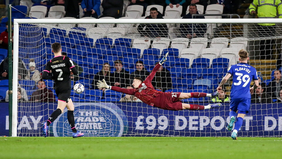 Cardiff City v Posh - 09/02/2022