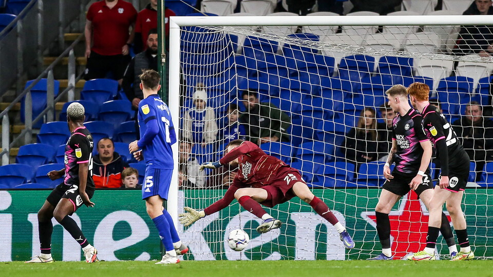 Cardiff City v Posh - 09/02/2022