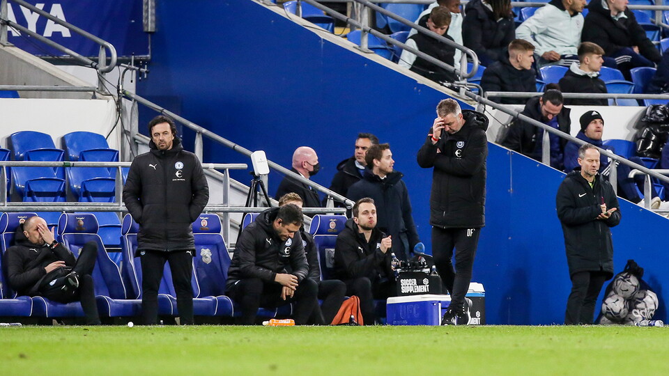 Cardiff City v Posh - 09/02/2022
