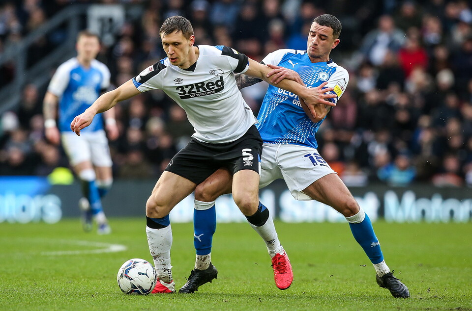 Derby County v Posh - 19/02/22