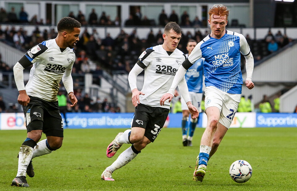 Derby County v Posh - 19/02/22