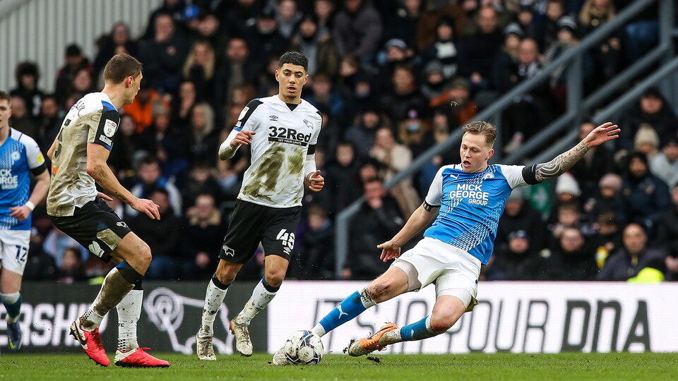 Derby County v Posh - 19/02/22
