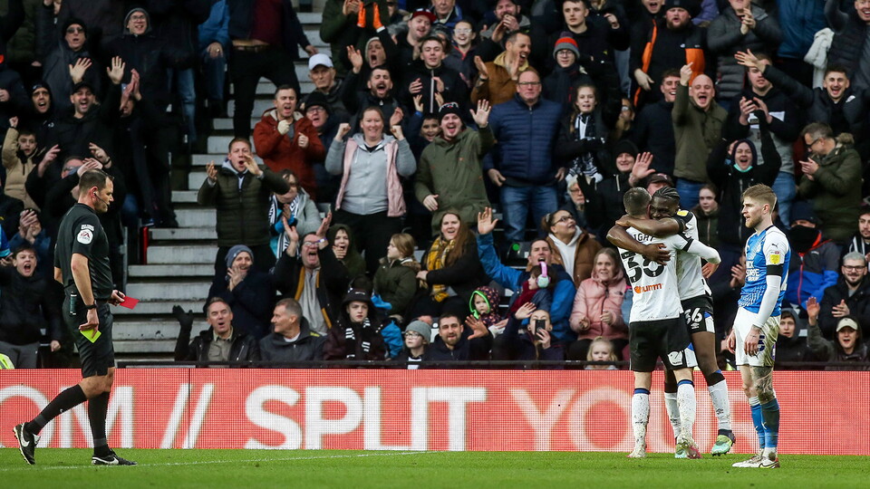 Derby County v Posh - 19/02/22