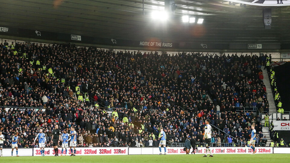 Derby County v Posh - 19/02/22