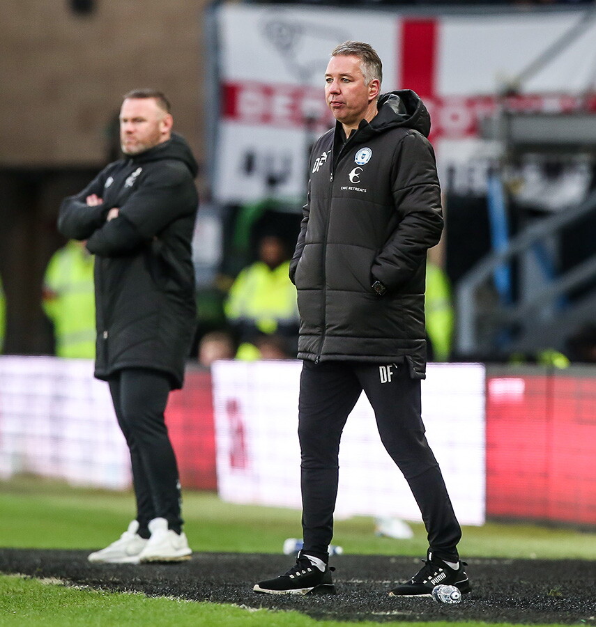 Derby County v Posh - 19/02/22