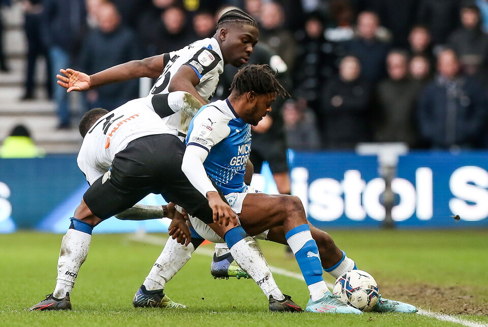 Derby County v Posh - 19/02/22