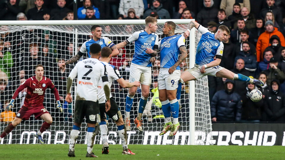 Derby County v Posh - 19/02/22