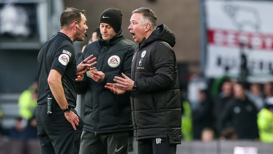 Derby County v Posh - 19/02/22