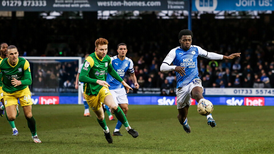 Posh v Preston North End - 12/02/2022