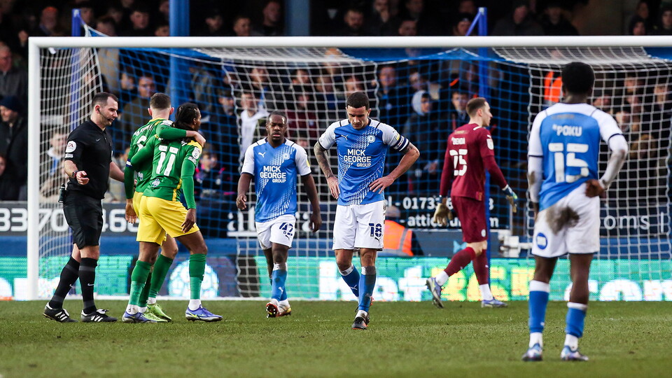 Posh v Preston North End - 12/02/2022