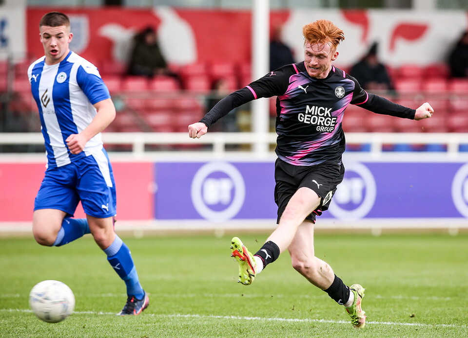 Wigan Athletic U23s v Posh U23s - 02/02/2022