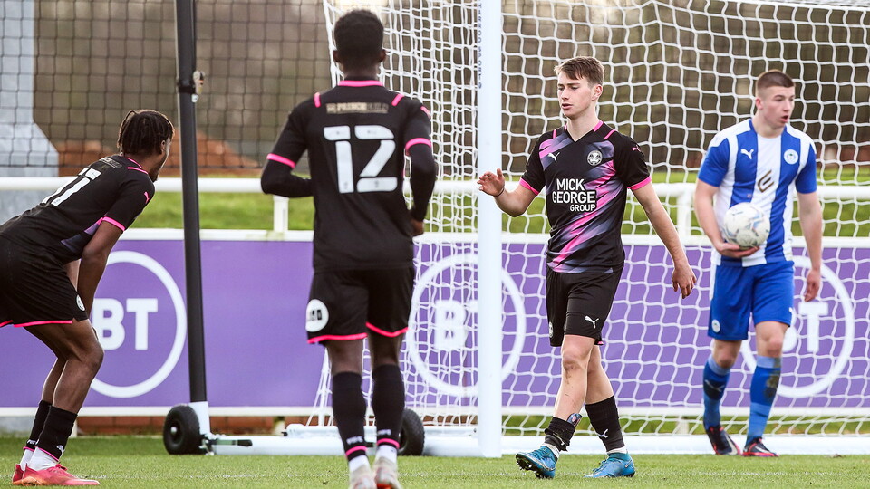 Wigan Athletic U23s v Posh U23s - 02/02/2022