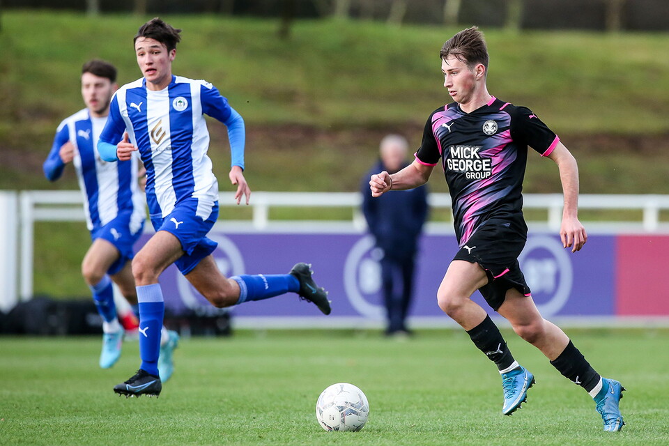 Wigan Athletic U23s v Posh U23s - 02/02/2022