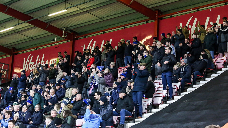 Posh Fans v AFC Bournemouth - 08/03/2022
