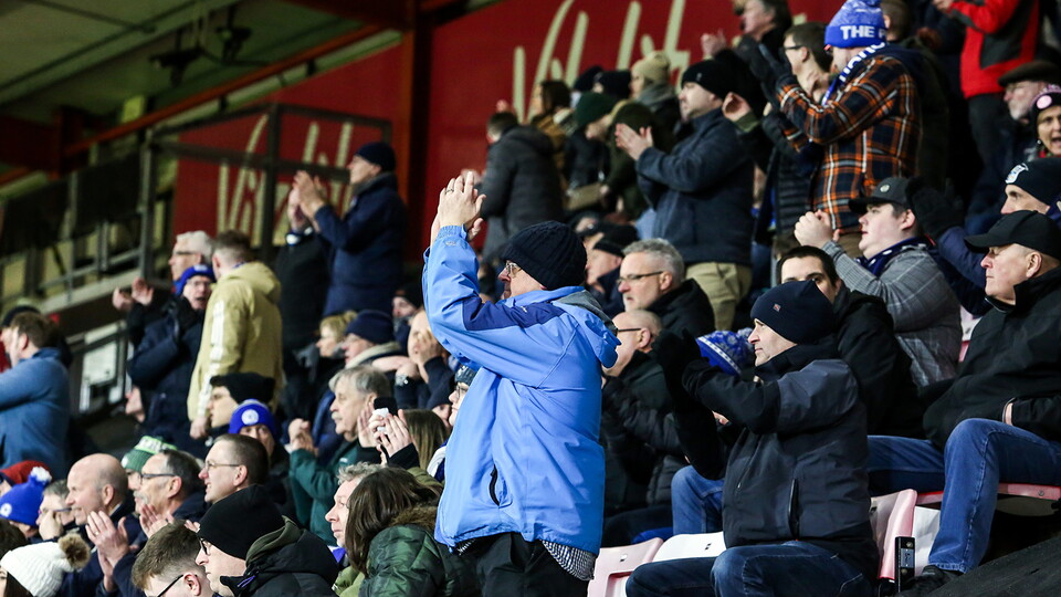 Posh Fans v AFC Bournemouth - 08/03/2022