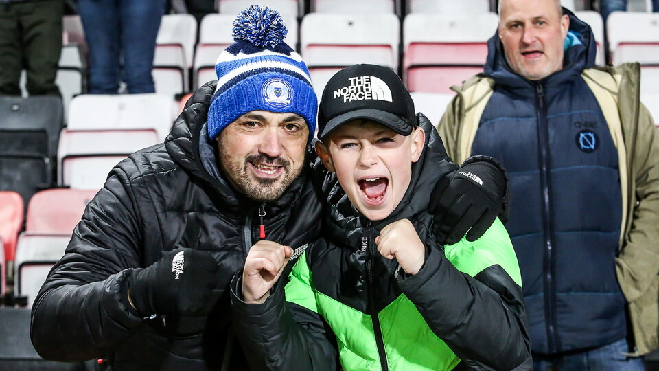 Posh Fans v AFC Bournemouth - 08/03/2022