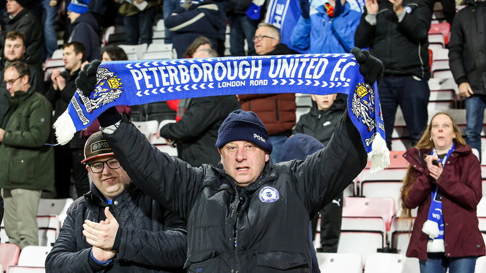 Posh Fans v AFC Bournemouth - 08/03/2022
