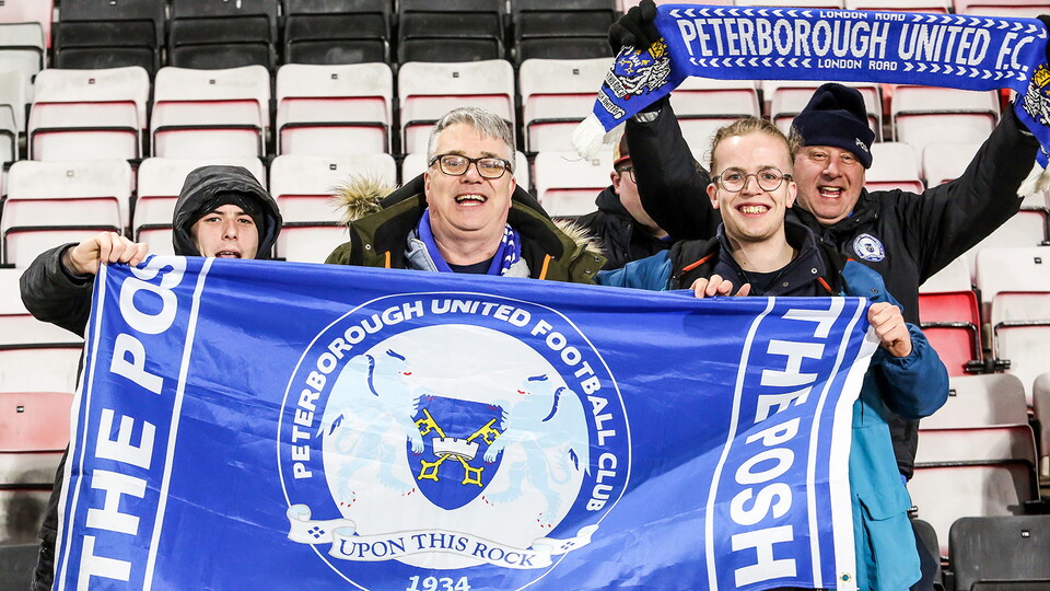 Posh Fans v AFC Bournemouth - 08/03/2022