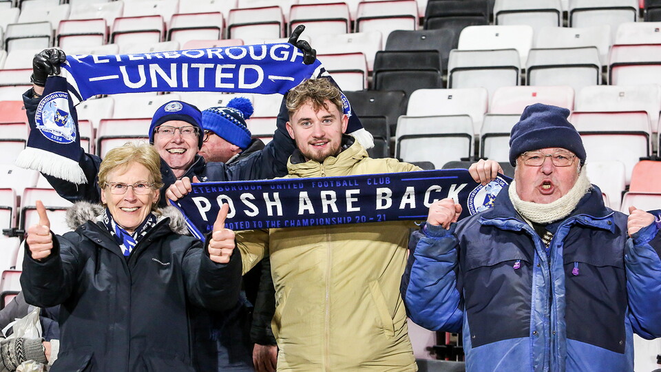 Posh Fans v AFC Bournemouth - 08/03/2022