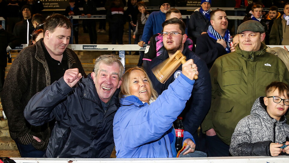 Fans Gallery v Manchester City - 01/03/2022