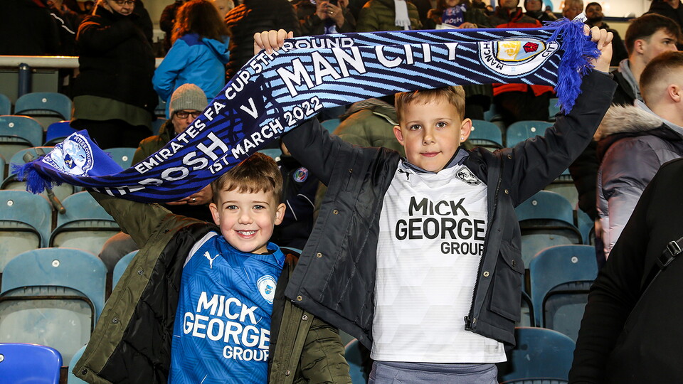 Fans Gallery v Manchester City - 01/03/2022