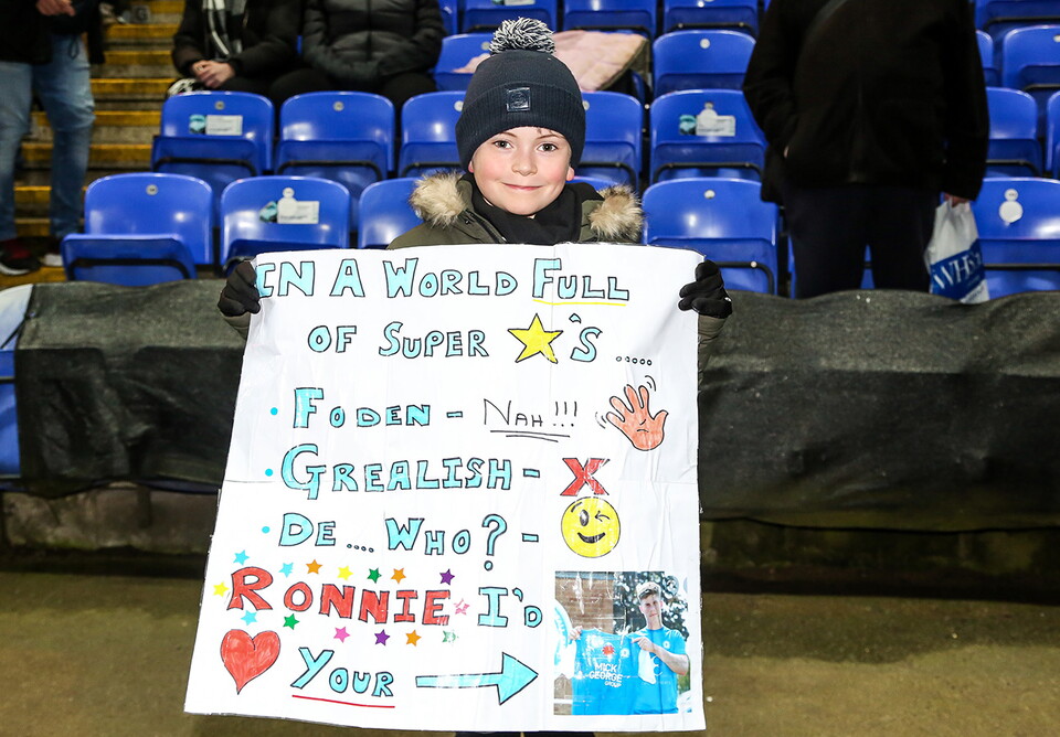 Fans Gallery v Manchester City - 01/03/2022