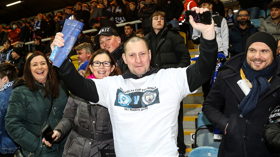 Fans Gallery v Manchester City - 01/03/2022