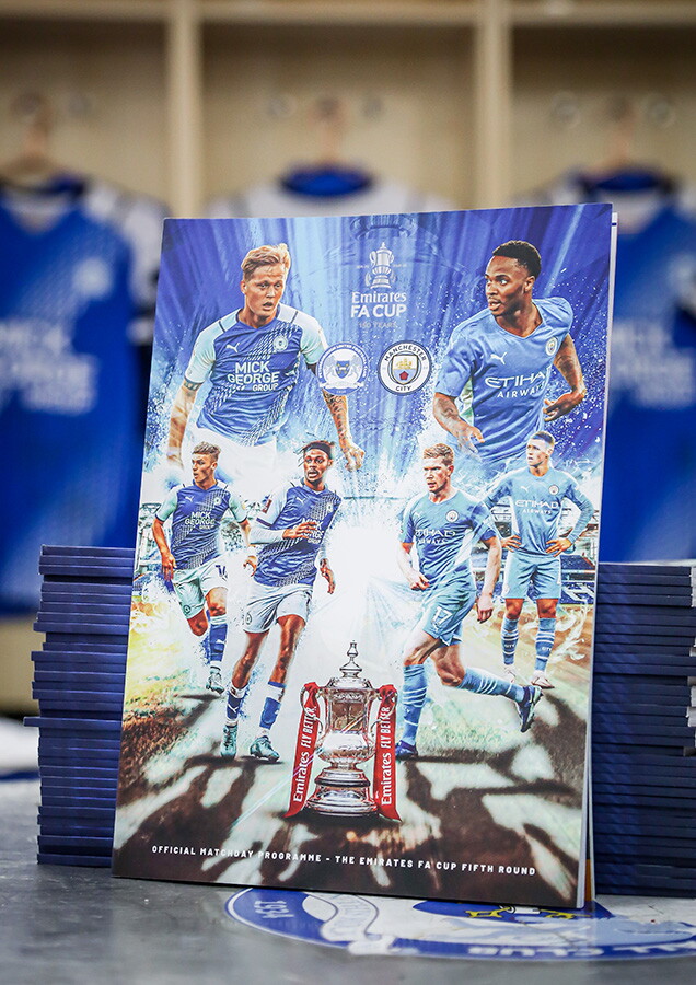 Posh v Manchester City - 01/03/2022