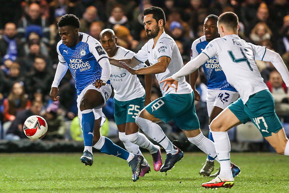 Posh v Manchester City - 01/03/2022