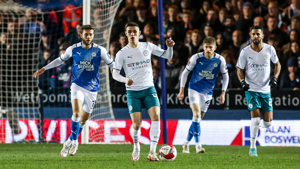 Posh v Manchester City - 01/03/2022