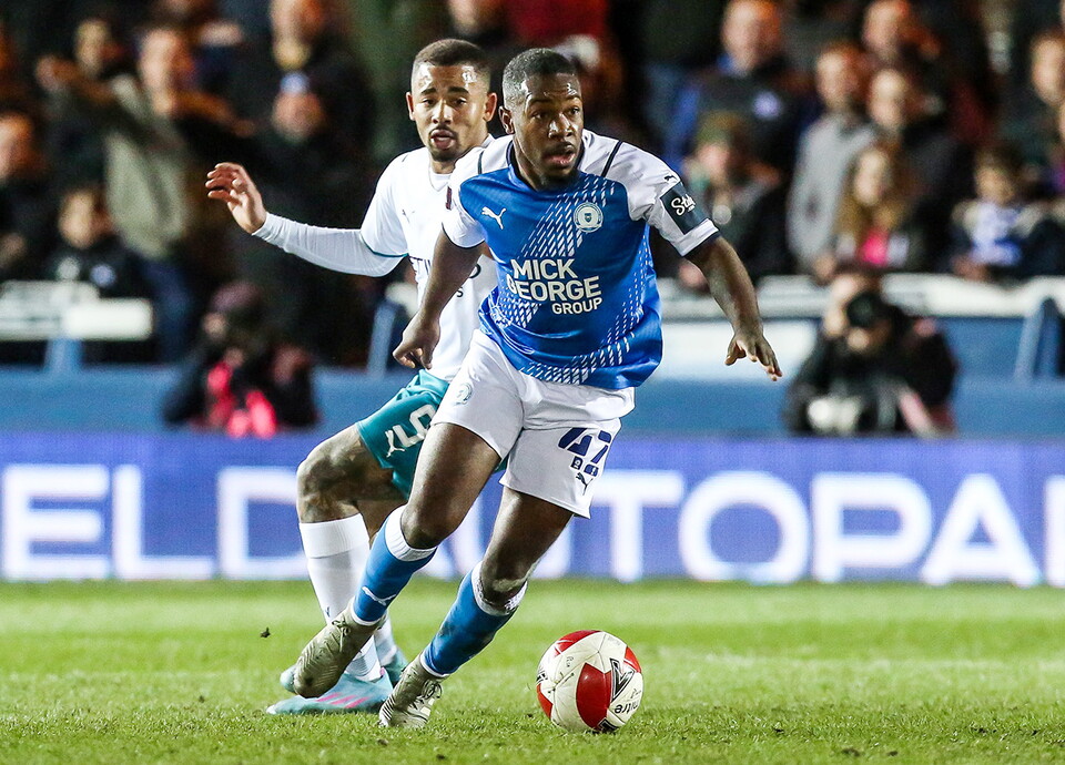 Posh v Manchester City - 01/03/2022
