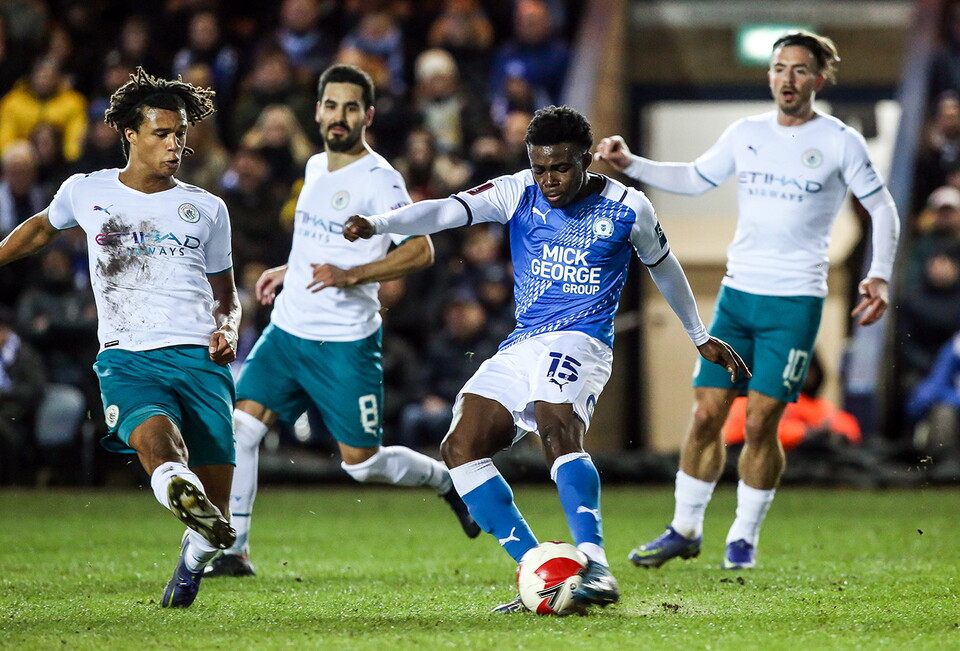 Posh v Manchester City - 01/03/2022
