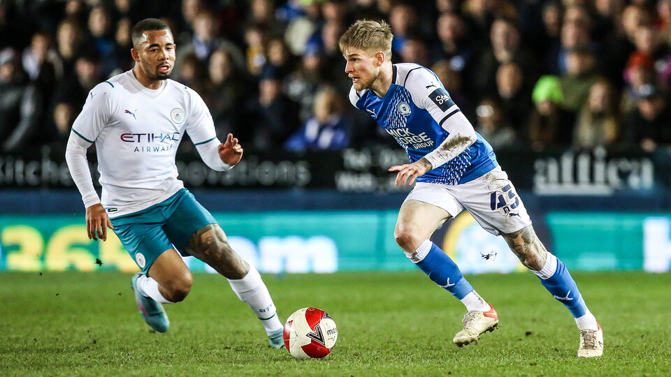 Posh v Manchester City - 01/03/2022