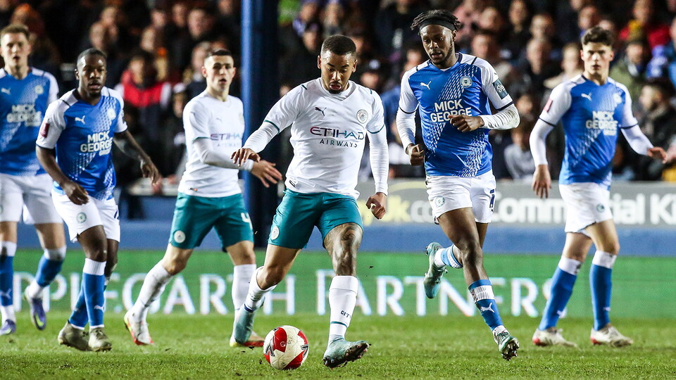 Posh v Manchester City - 01/03/2022