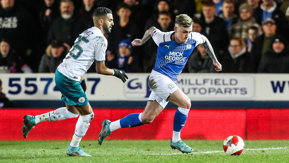 Posh v Manchester City - 01/03/2022