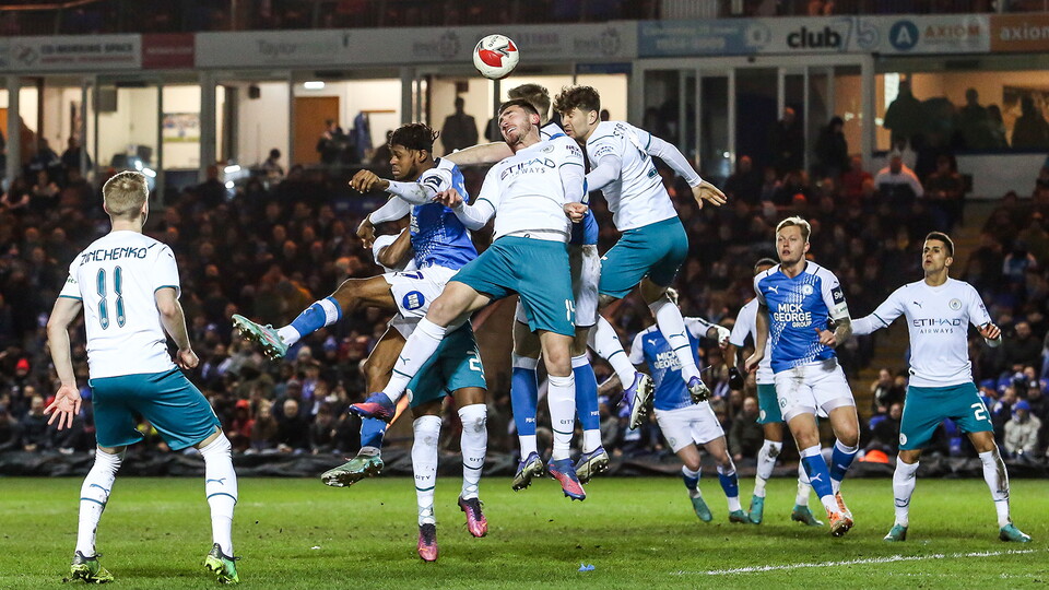 Posh v Manchester City - 01/03/2022