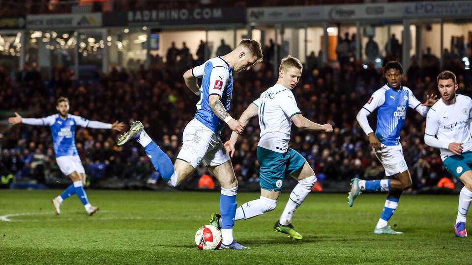 Posh v Manchester City - 01/03/2022
